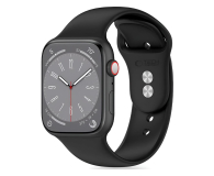 Pasek i akcesoria do zegarków TECH-PROTECT Silicone do Apple Watch 40/41/42 mm Black 5906302310104